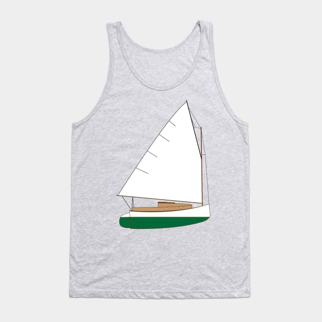 Cape Cod Catboat Tank Top by CHBB